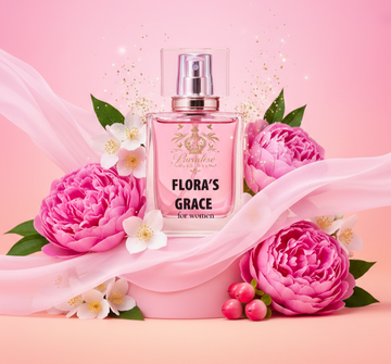 Flora’s Grace | Elegant Peony & Jasmine Women’s Fragrance