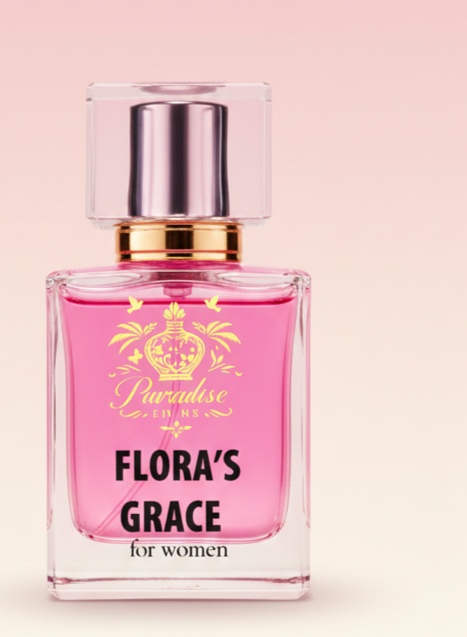Flora’s Grace | Elegant Peony & Jasmine Women’s Fragrance