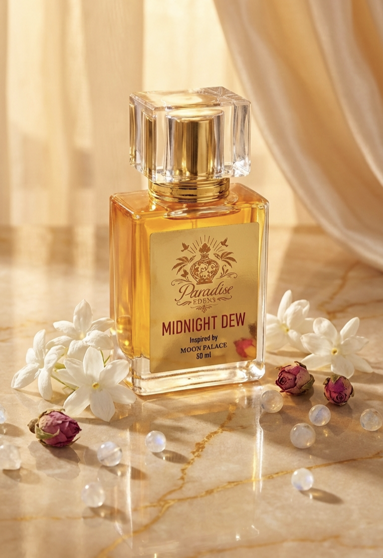 Midnight Dew | Ethereal & Romantic Floral Fragrance - Inspired by Moon Palace