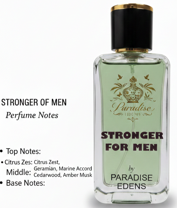 Stronger For Men | Addictive & Warm Spicy Men's Fragrance